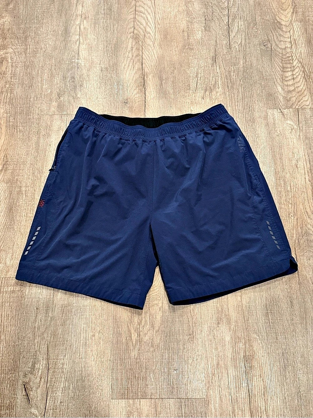 Rhône Versatility Short Athletic Shorts Blue Size Large